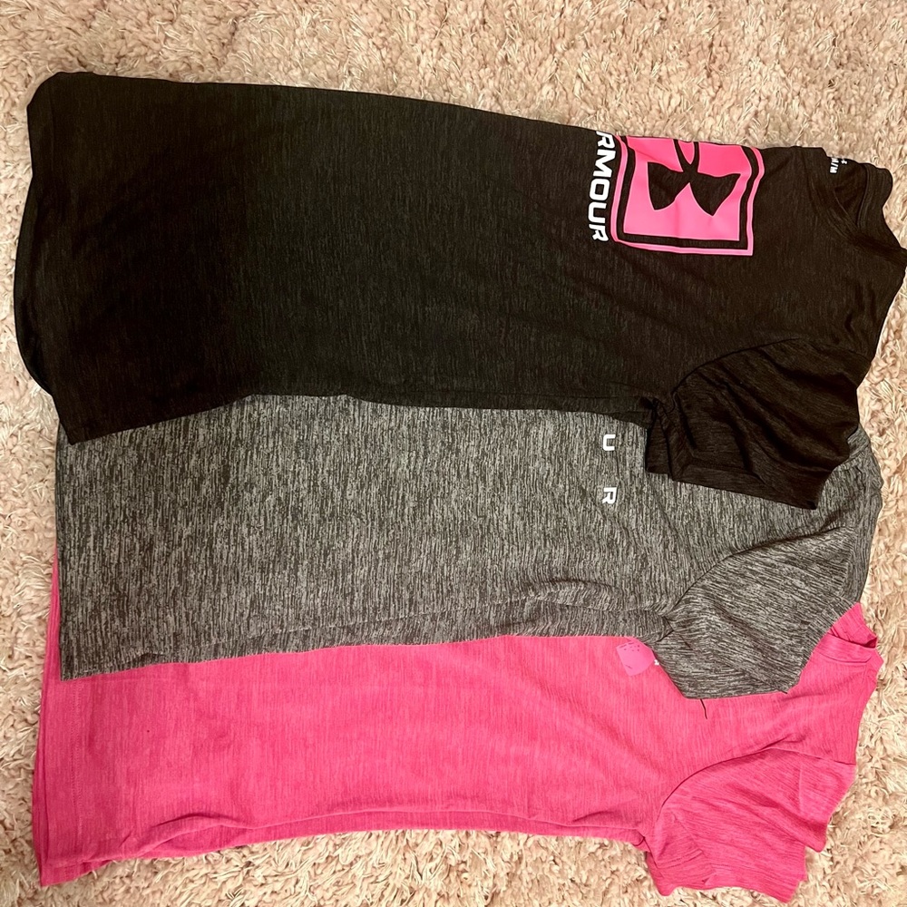 Women’s Under Armor Dri-Fit Crewneck Shirts